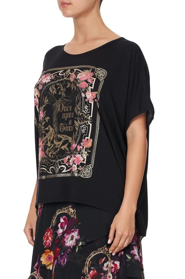 Women Tees Camilla Loose Fit Round Neck Tee Mirror Mirror