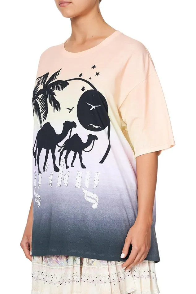 Women Tees Camilla Oversize Band Tee Mermaid Milla