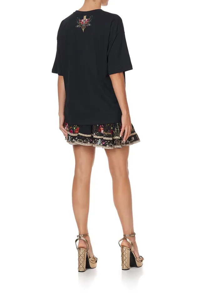 Women Tees Camilla Oversized Band Tee Mirror Mirror
