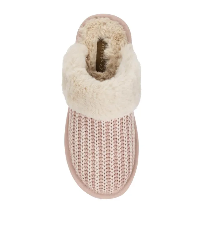 Women Tillis Clog Slipper Pink Baretraps Flats and Loafers