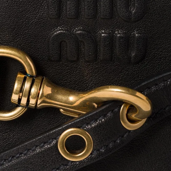 Women Top Handles Miu Miu Aventure Nappa Leather Tophandle Bag Black Women Top Handles Miu Miu Aventure Nappa Leather Tophandle Bag Black