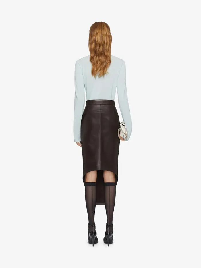 Women Tops and Shirts Givenchy Draped Blouse In Crepe Jersey Frost