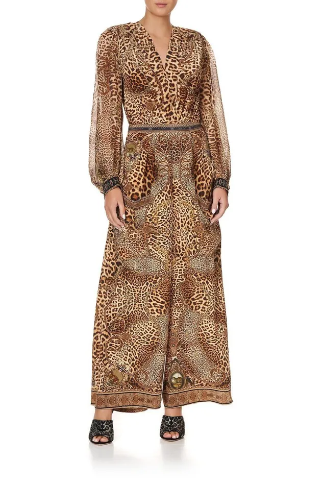 Women Tops Camilla Blouson Sleeve Body Suit Lady Lodge