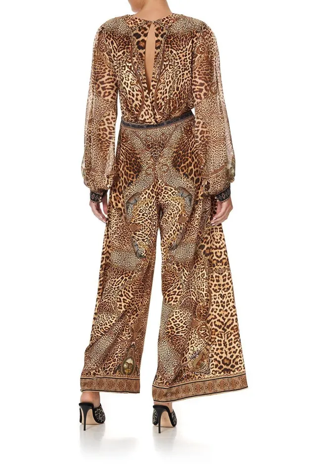 Women Tops Camilla Blouson Sleeve Body Suit Lady Lodge