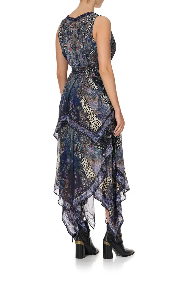 Women Tops Camilla Handkerchief Hem Top Festival Express