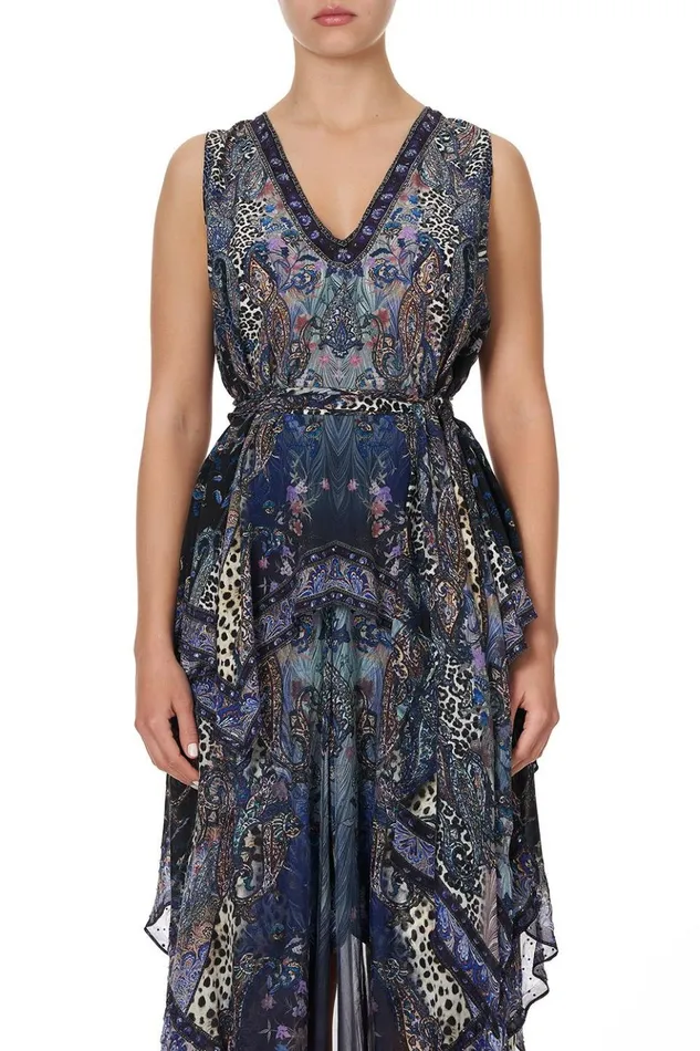 Women Tops Camilla Handkerchief Hem Top Festival Express