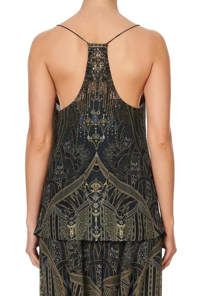 Women Tops Camilla T Back Shoestring Top Great Scott