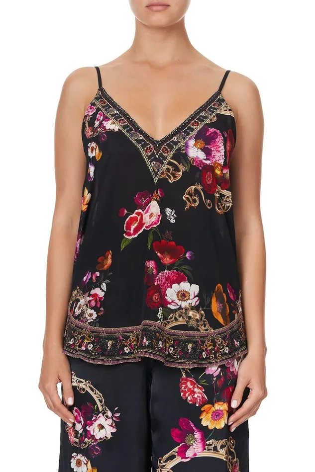 Women Tops Camilla V Neck Cami Mirror Mirror