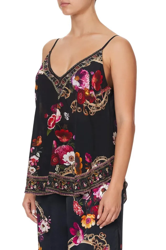 Women Tops Camilla V Neck Cami Mirror Mirror