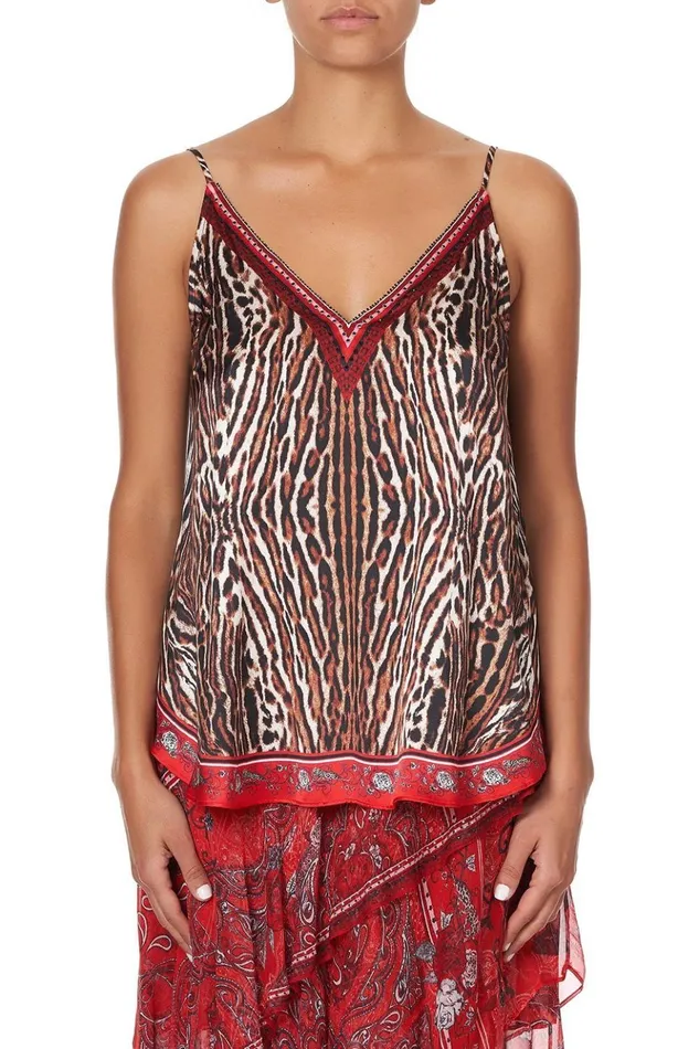 Women Tops Camilla V Neck Cami Pirate Punk