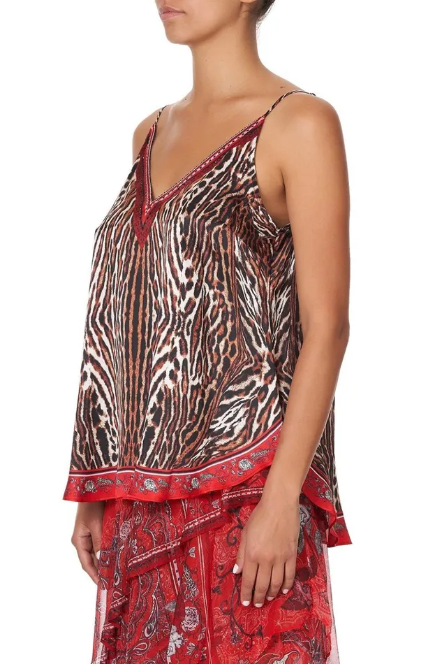 Women Tops Camilla V Neck Cami Pirate Punk