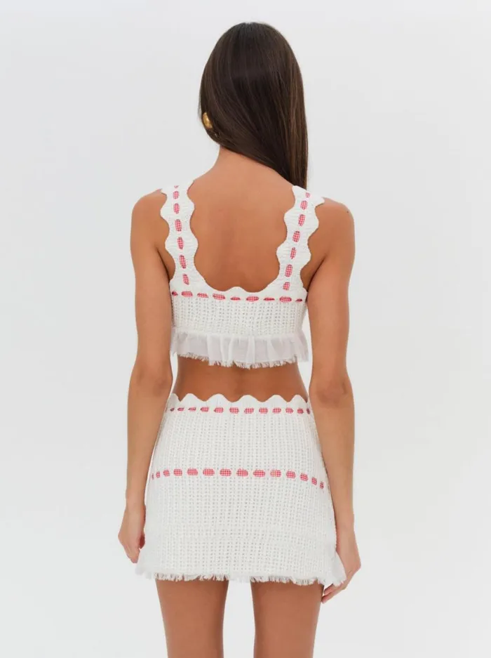 Women Tops For Love and Lemons Sora Top Ivory Women Tops For Love and Lemons Sora Top Ivory