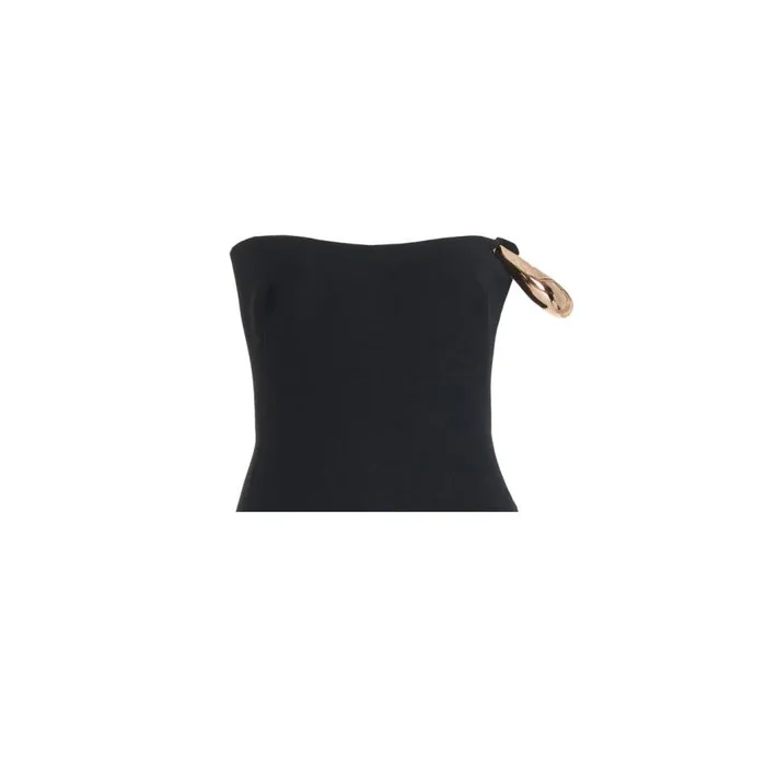 Women Tops Gabriela Hearst Laurel Top In Black Wool Silk Cady