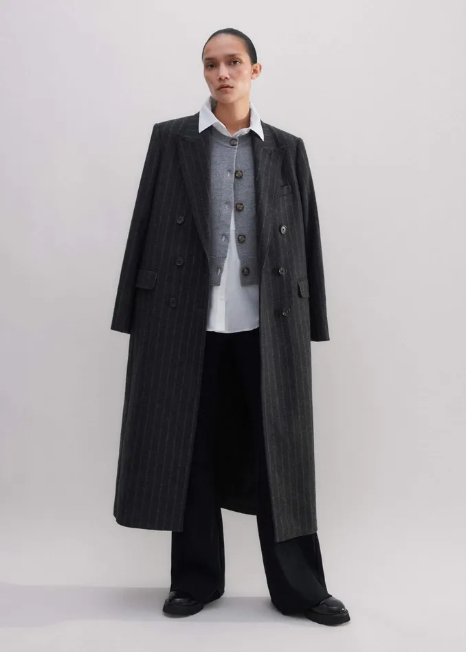Women Travel Tailoring Kick Flare Pant Navy MEEM