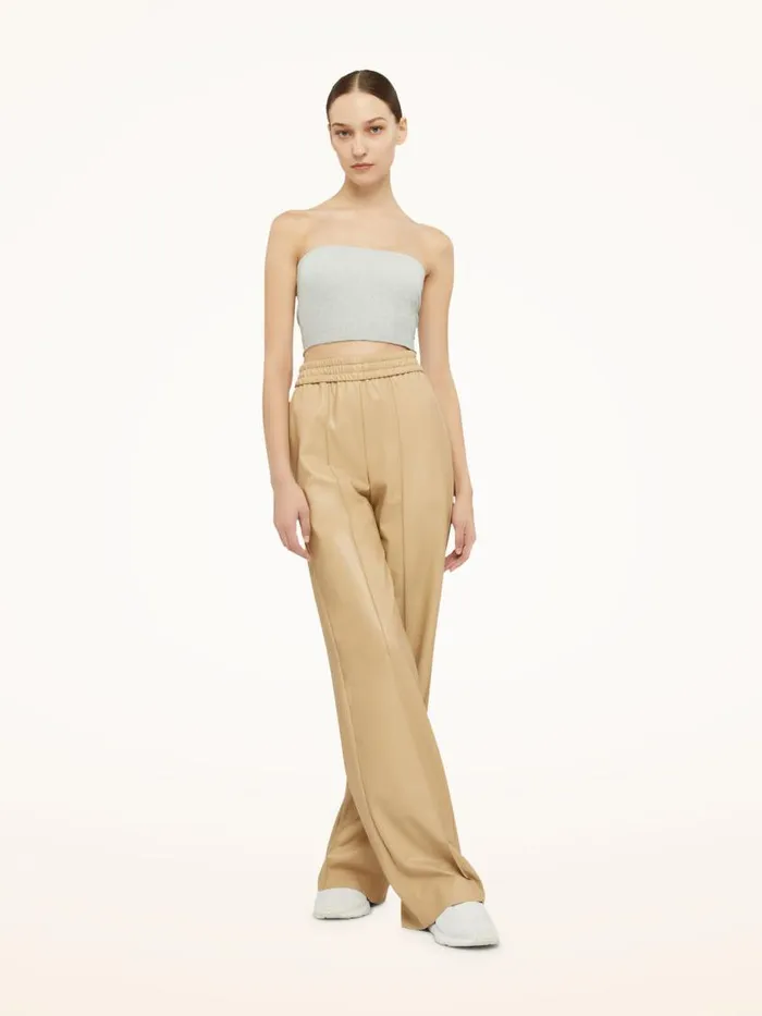 Women Trousers and Jumpsuits Wolford Eco Vegan Trousers Cafegrave Au Lait