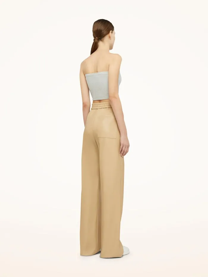 Women Trousers and Jumpsuits Wolford Eco Vegan Trousers Cafegrave Au Lait