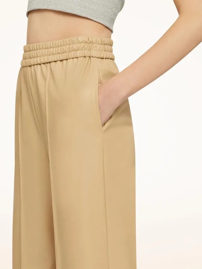 Women Trousers and Jumpsuits Wolford Eco Vegan Trousers Cafegrave Au Lait