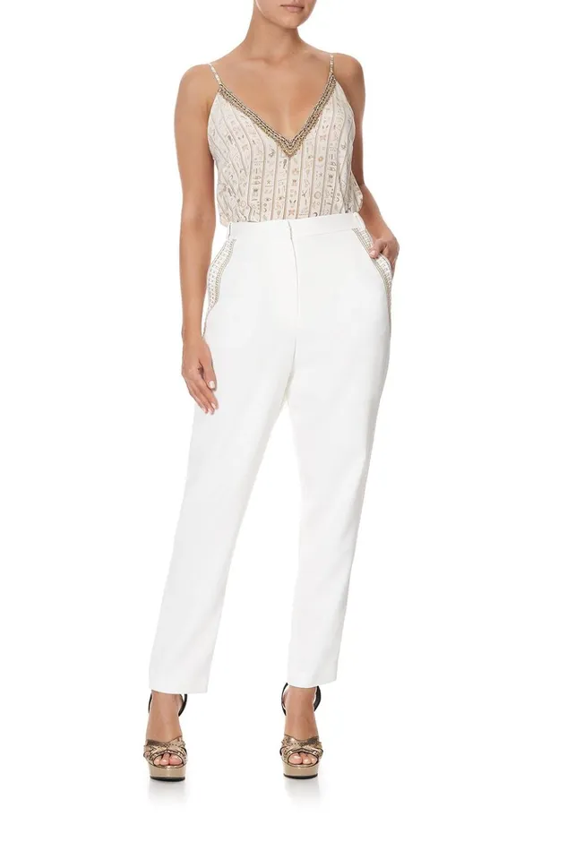 Women Trousers and Leggings Camilla Basic Drop Crotch Pant The Queens Chamber