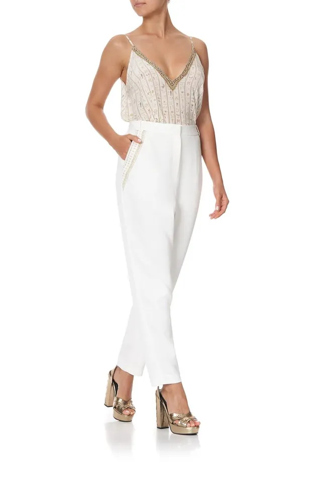 Women Trousers and Leggings Camilla Basic Drop Crotch Pant The Queens Chamber