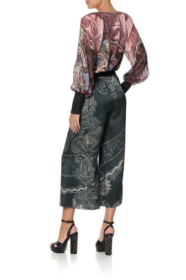 Women Trousers and Leggings Camilla Cropped Lounge Pant Tale Of The Fire Bird