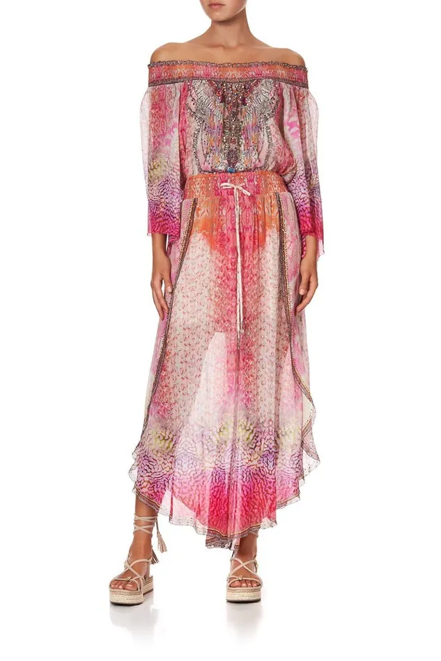Women Trousers and Leggings Camilla Curved Hem Pant Serpentine Dreams