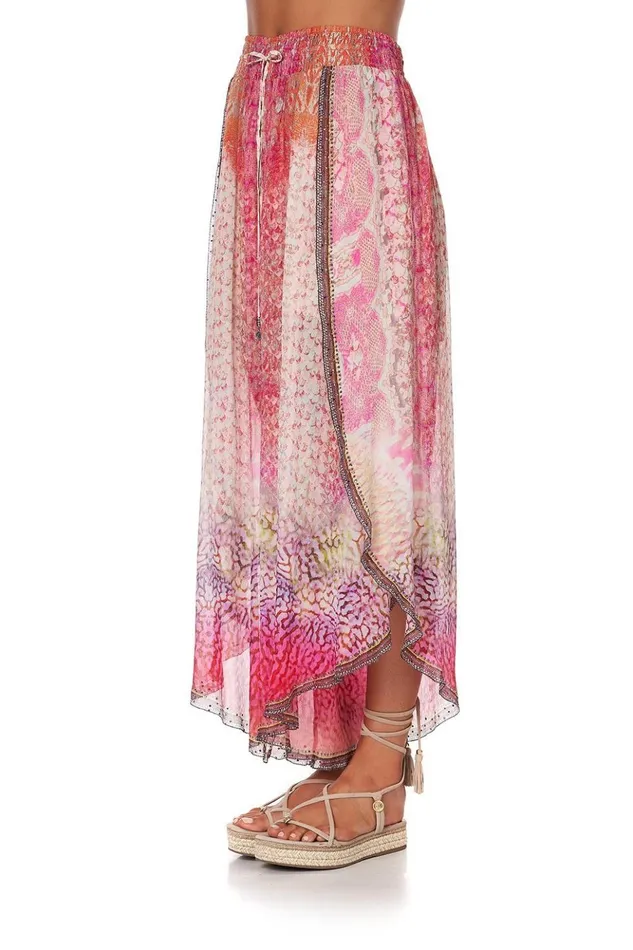 Women Trousers and Leggings Camilla Curved Hem Pant Serpentine Dreams