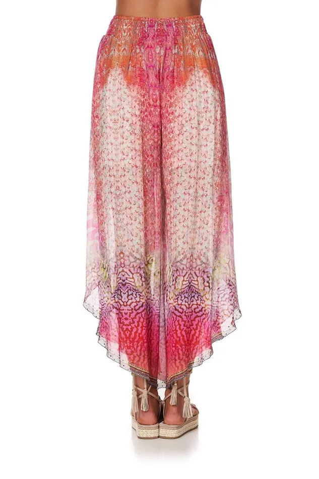 Women Trousers and Leggings Camilla Curved Hem Pant Serpentine Dreams