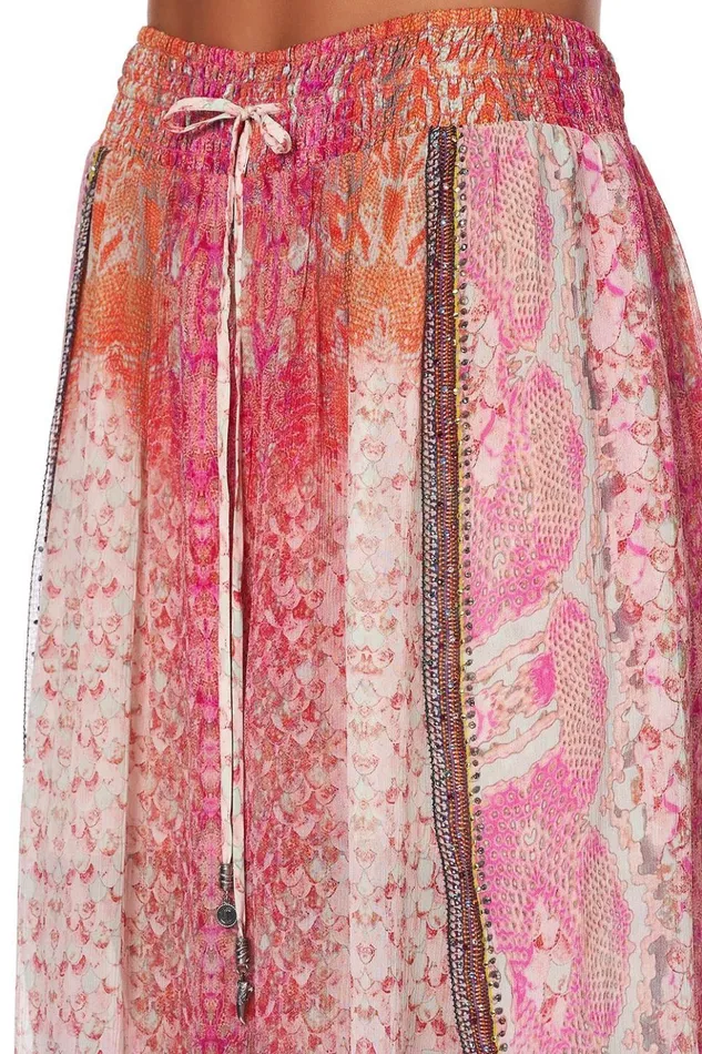 Women Trousers and Leggings Camilla Curved Hem Pant Serpentine Dreams