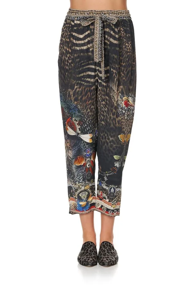 Women Trousers and Leggings Camilla Drop Crotch Slim Leg Pant Treasure Chaser