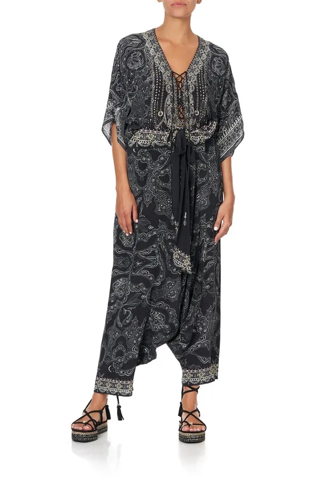 Women Trousers and Leggings Camilla Harem Pants Midnight Pearl