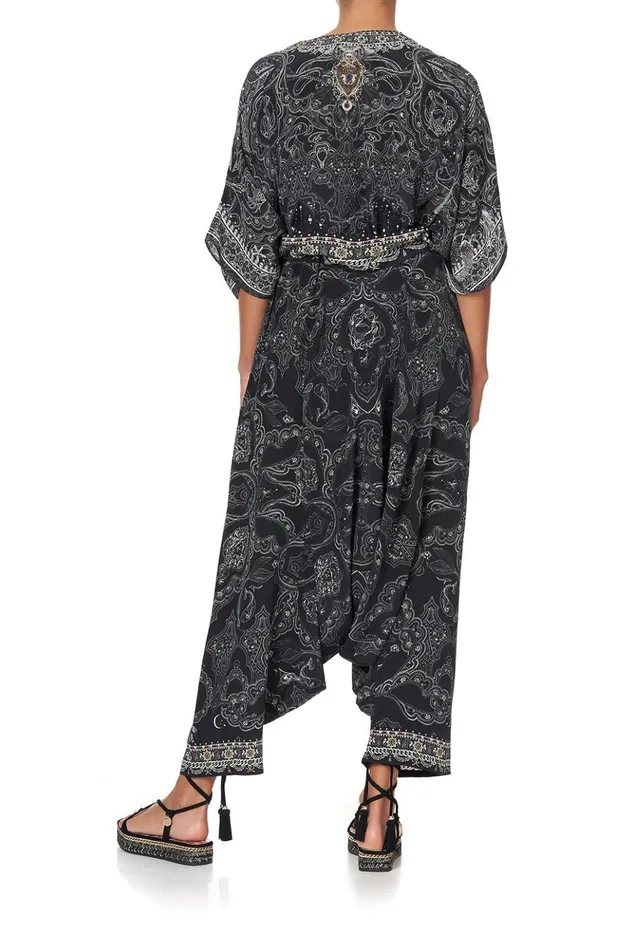 Women Trousers and Leggings Camilla Harem Pants Midnight Pearl