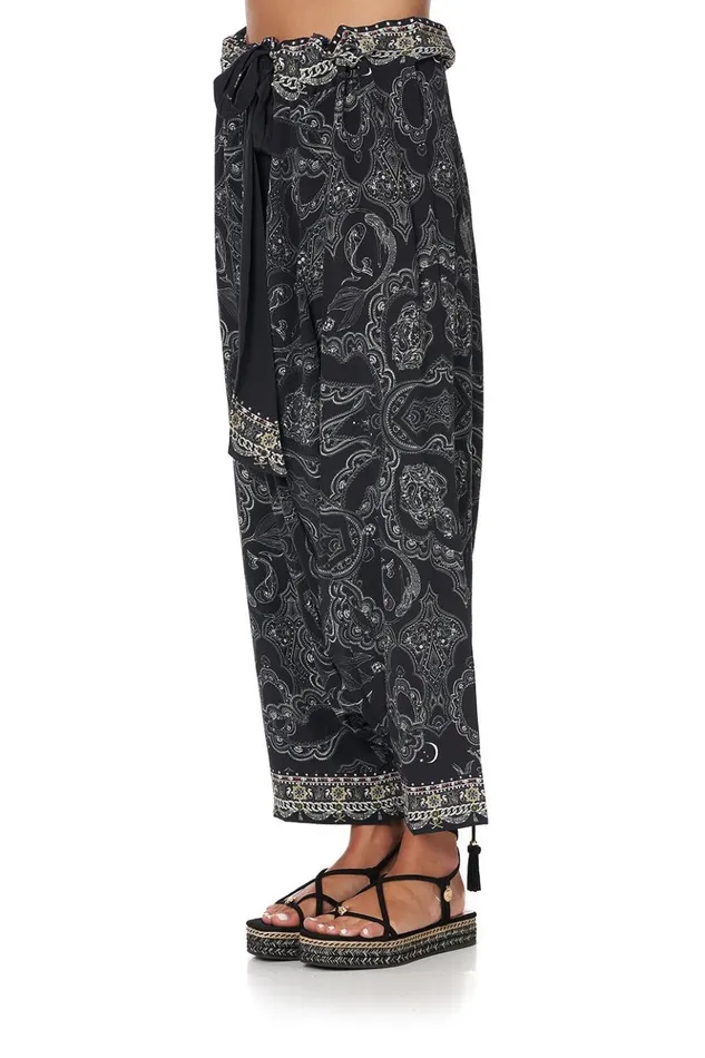 Women Trousers and Leggings Camilla Harem Pants Midnight Pearl