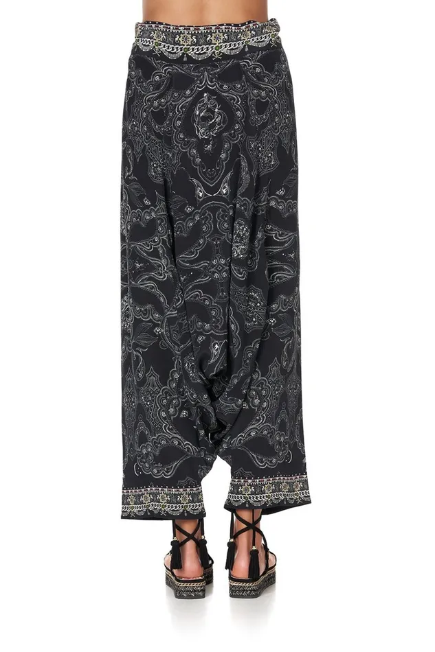 Women Trousers and Leggings Camilla Harem Pants Midnight Pearl