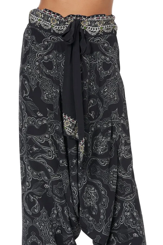 Women Trousers and Leggings Camilla Harem Pants Midnight Pearl