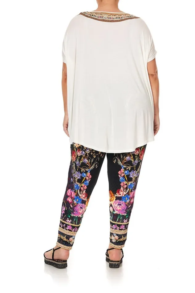 Women Trousers and Leggings Camilla Harem Pants With Front Pleats Blushing Manor