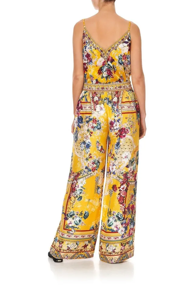 Women Trousers and Leggings Camilla Straight Leg Pant Crowned Roses