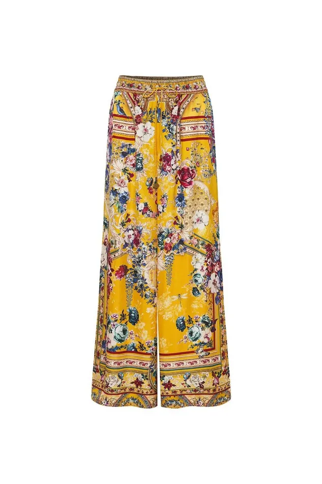 Women Trousers and Leggings Camilla Straight Leg Pant Crowned Roses