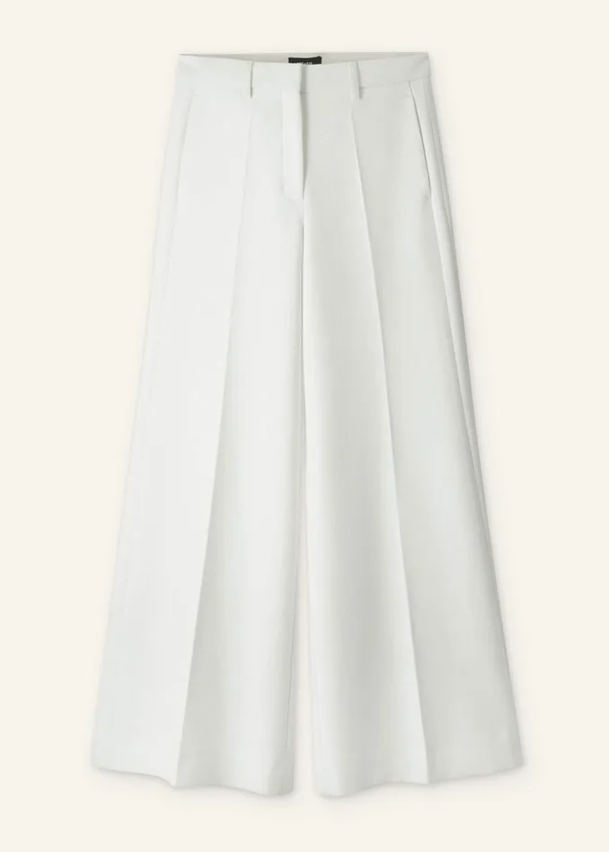 Women Tux WideLeg Pant Fresh White MEEM