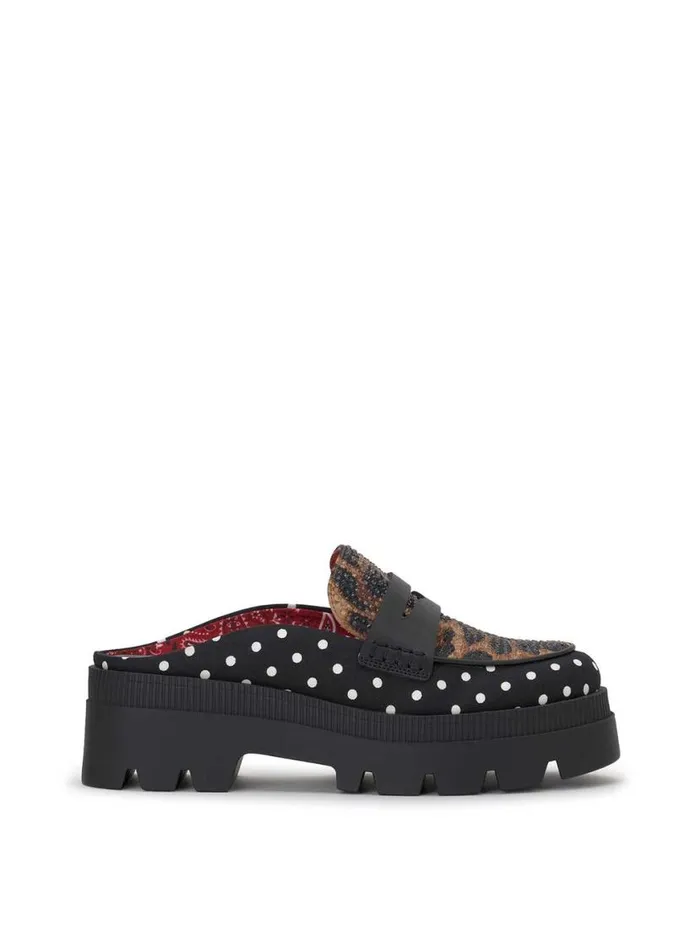 Women Uma Slip On Loafer In Dolly Leopard Jessica Simpson Flats