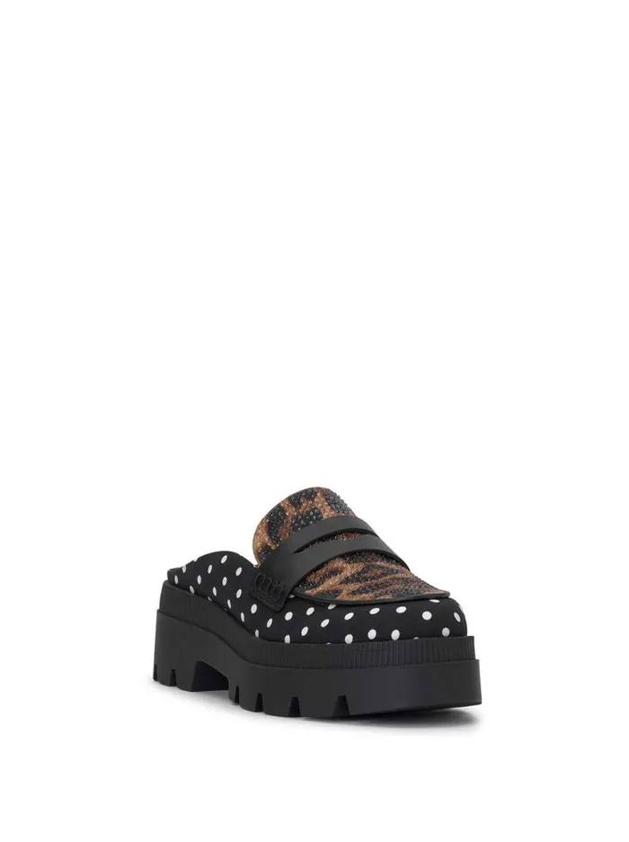 Women Uma Slip On Loafer In Dolly Leopard Jessica Simpson Flats