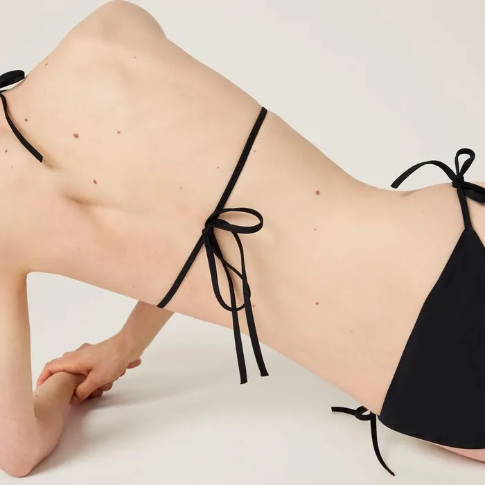 Women Underwear And Beachwear Miu Miu Jersey Panty Black Women Underwear And Beachwear Miu Miu Jersey Panty Black