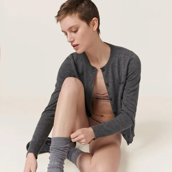 Women Underwear And Beachwear Miu Miu Seamless Panties Nude Beige Women Underwear And Beachwear Miu Miu Seamless Panties Nude Beige