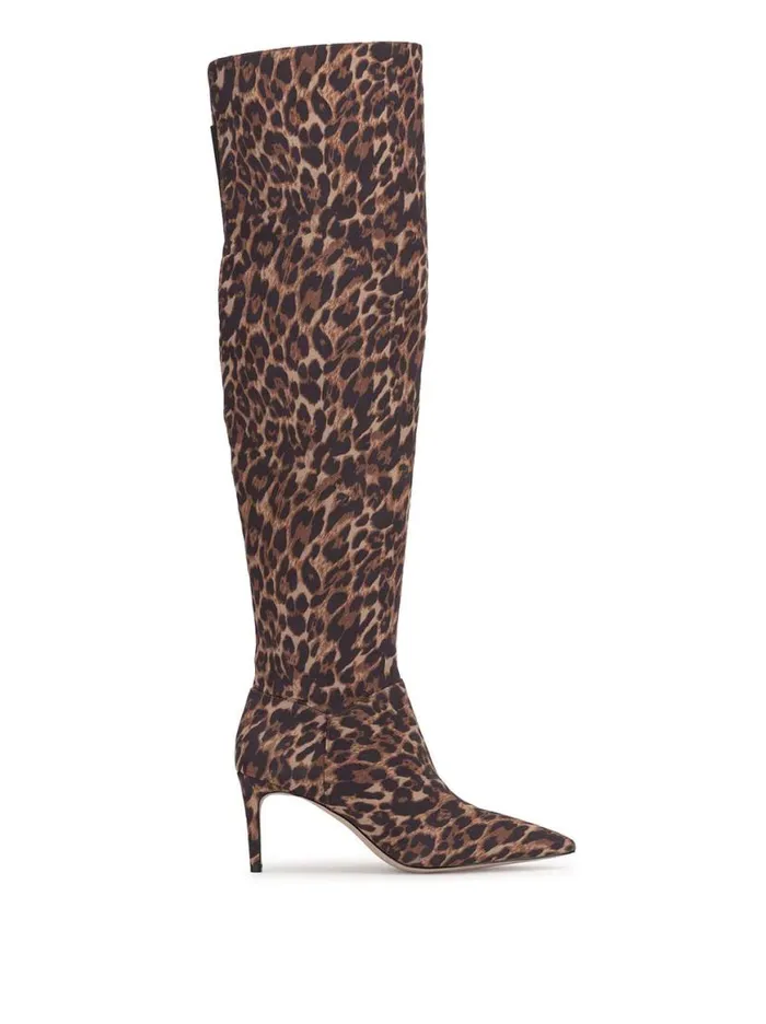 Women Verity Stiletto Boot In Leopard Jessica Simpson Boots and Booties