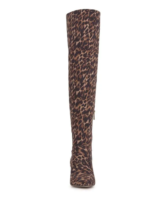 Women Verity Stiletto Boot In Leopard Jessica Simpson Boots and Booties