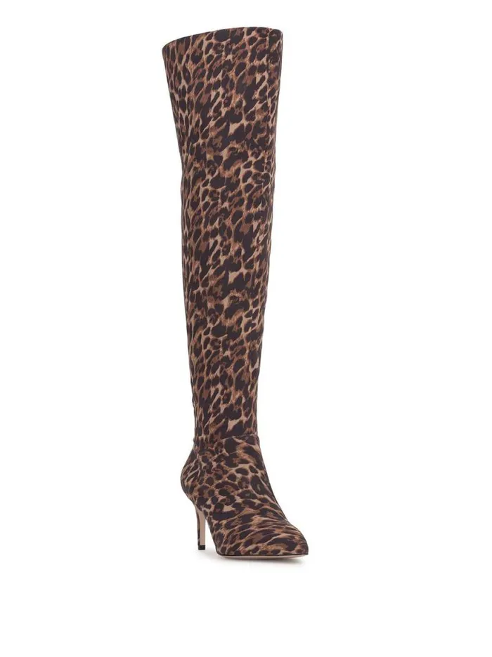 Women Verity Stiletto Boot In Leopard Jessica Simpson Boots and Booties