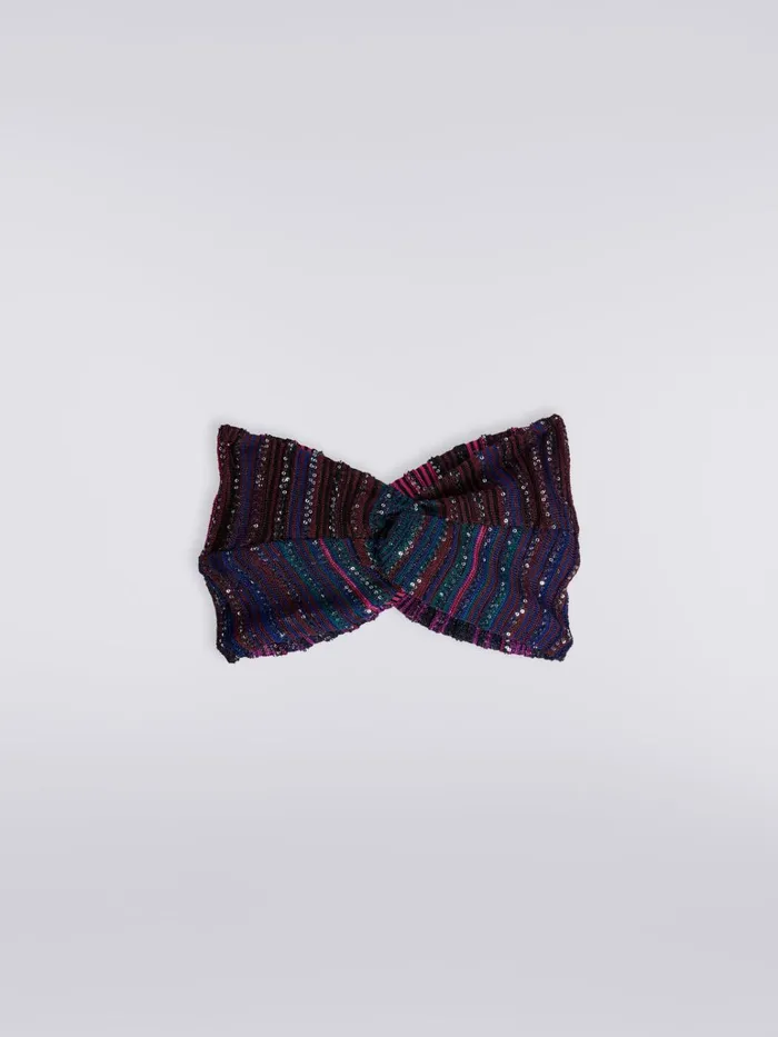 Women Viscose Blend Headband Multicoloured Missoni Hair Accessories
