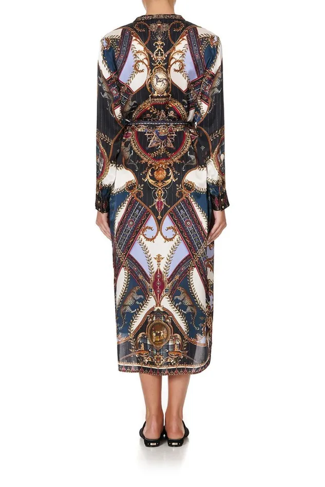 Women Wedding Guest Dresses Camilla Mid Length Shirt Dress Dining Hall Darling
