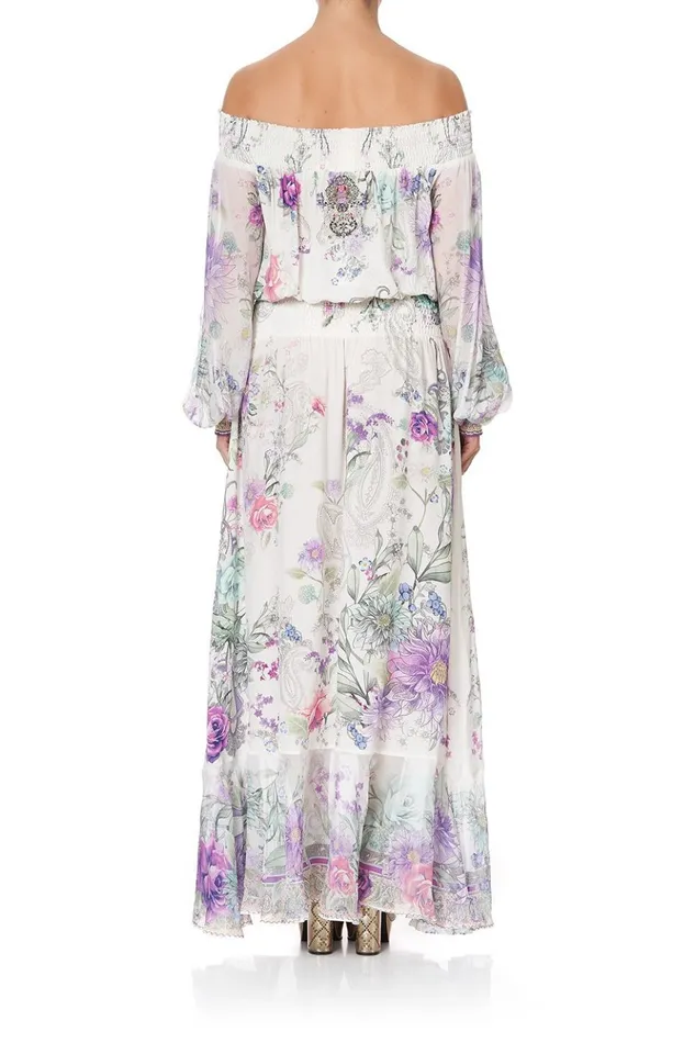 Women Wedding Guest Dresses Camilla Off Shoulder Shirred Dress Forever Far