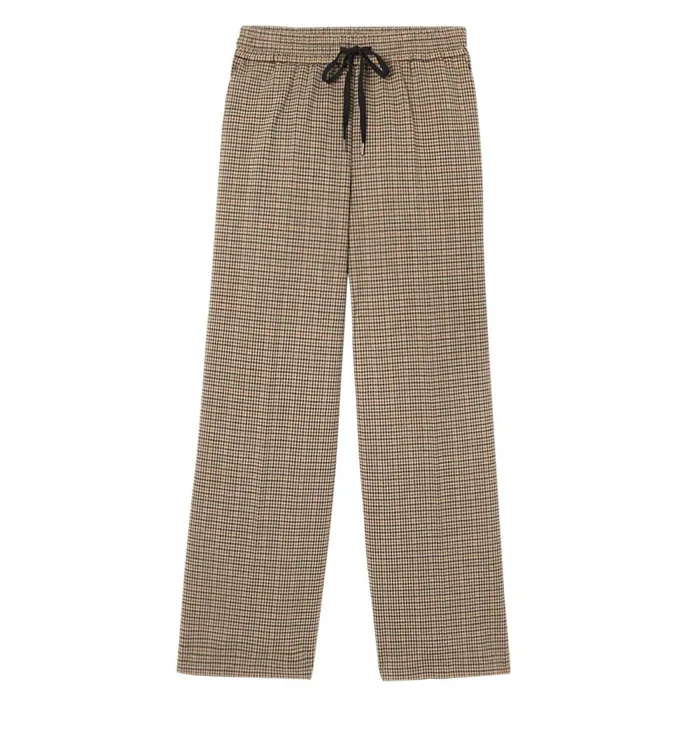 Women Wideleg Jersey Trousers 8211 Multicolour Checks Promod Trousers Women Wideleg Jersey Trousers 8211 Multicolour Checks Promod Trousers