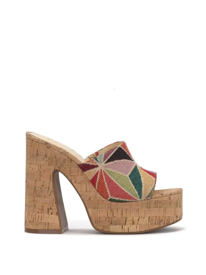 Women Xona Platform Sandal In Moroccan Jessica Simpson Slides and Mules
